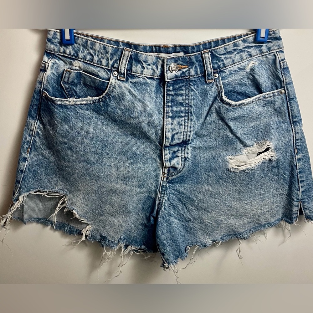 Zara Denim Cut-Off Shorts